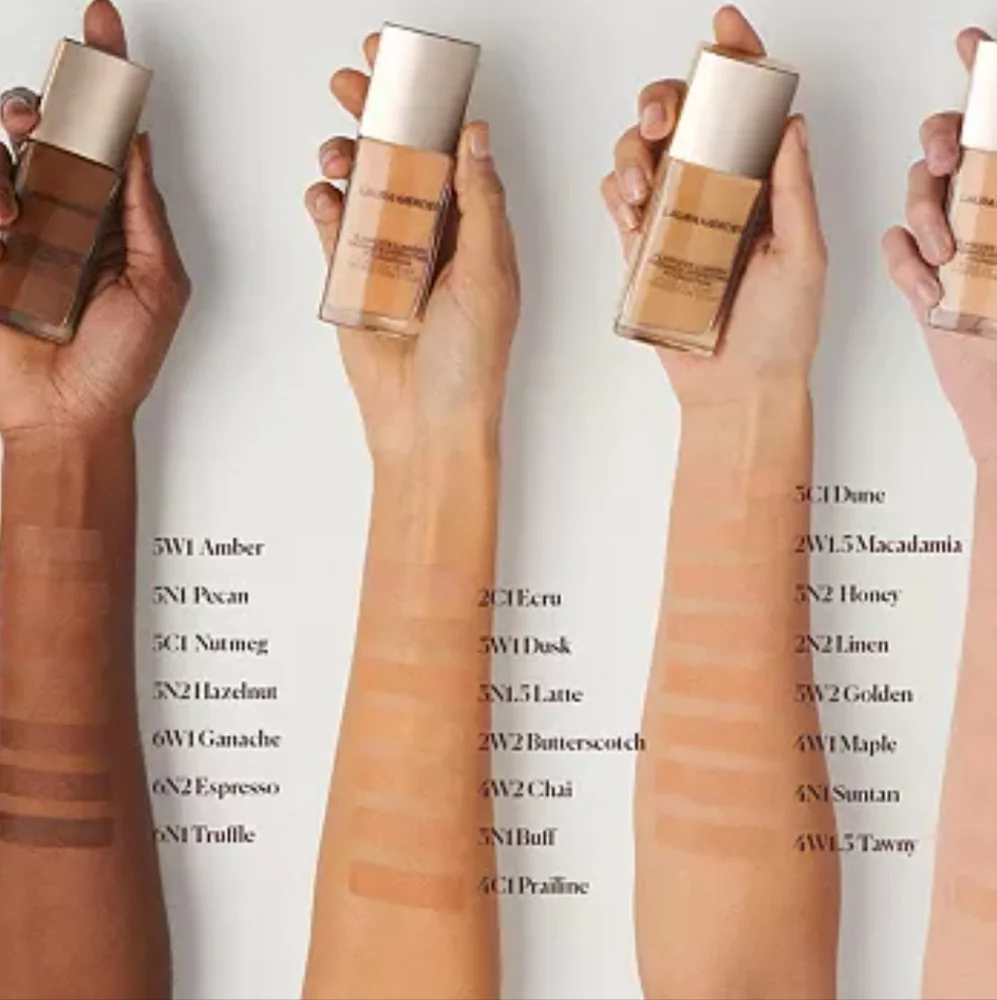 🌺Laura Mercier Suntan 4 N 1 Flawless Lumière Radiance Perfecting Foundation